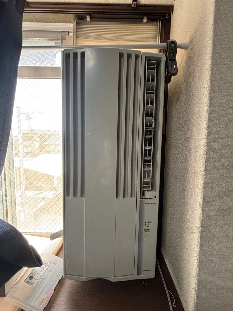 コロナ ReLaLa ウインド冷専エアコン 1.6kW CW-1821(W)
