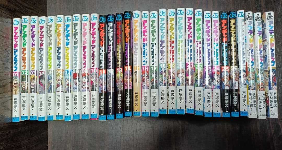 アンデッドアンラック　全巻セット　原作漫画＋小説版　30冊セット