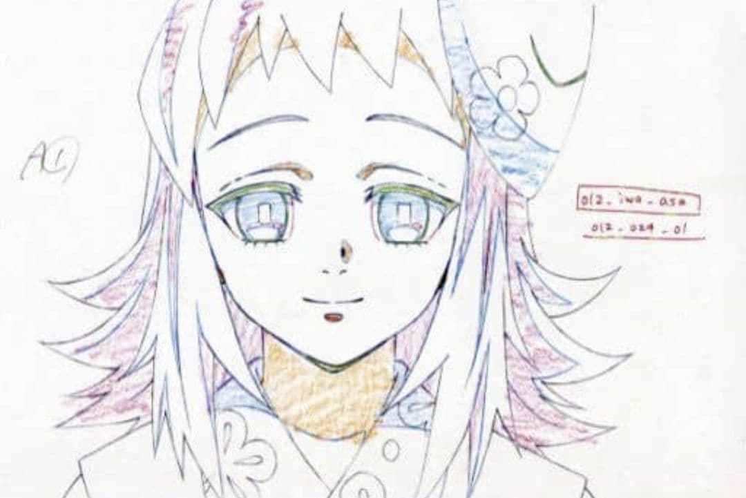 鬼滅の刃 ufotable お楽しみくじ　B2原画ポスター 真菰　第一期