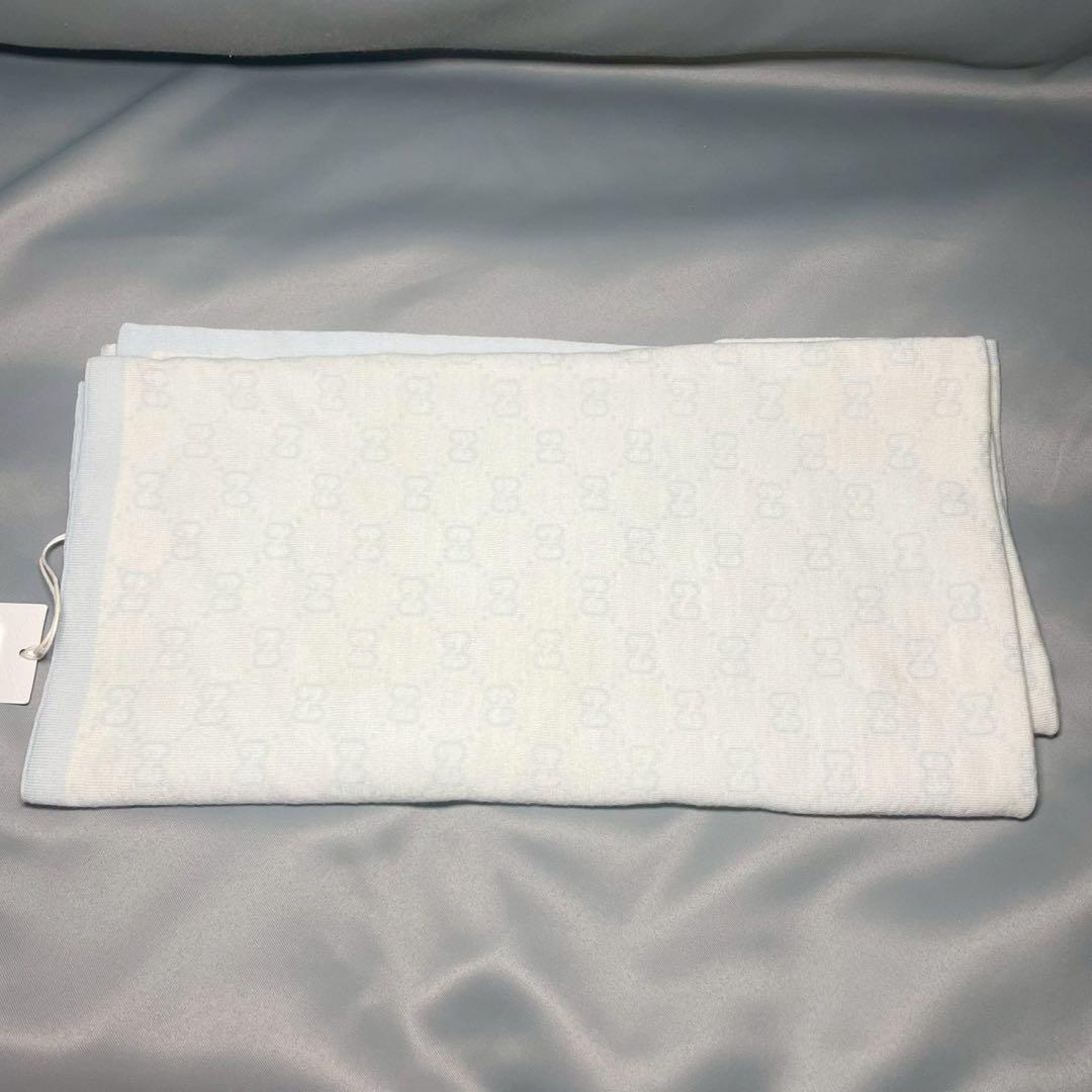 グッチ ストール ショール マフラー GUCCI ホワイト 256310