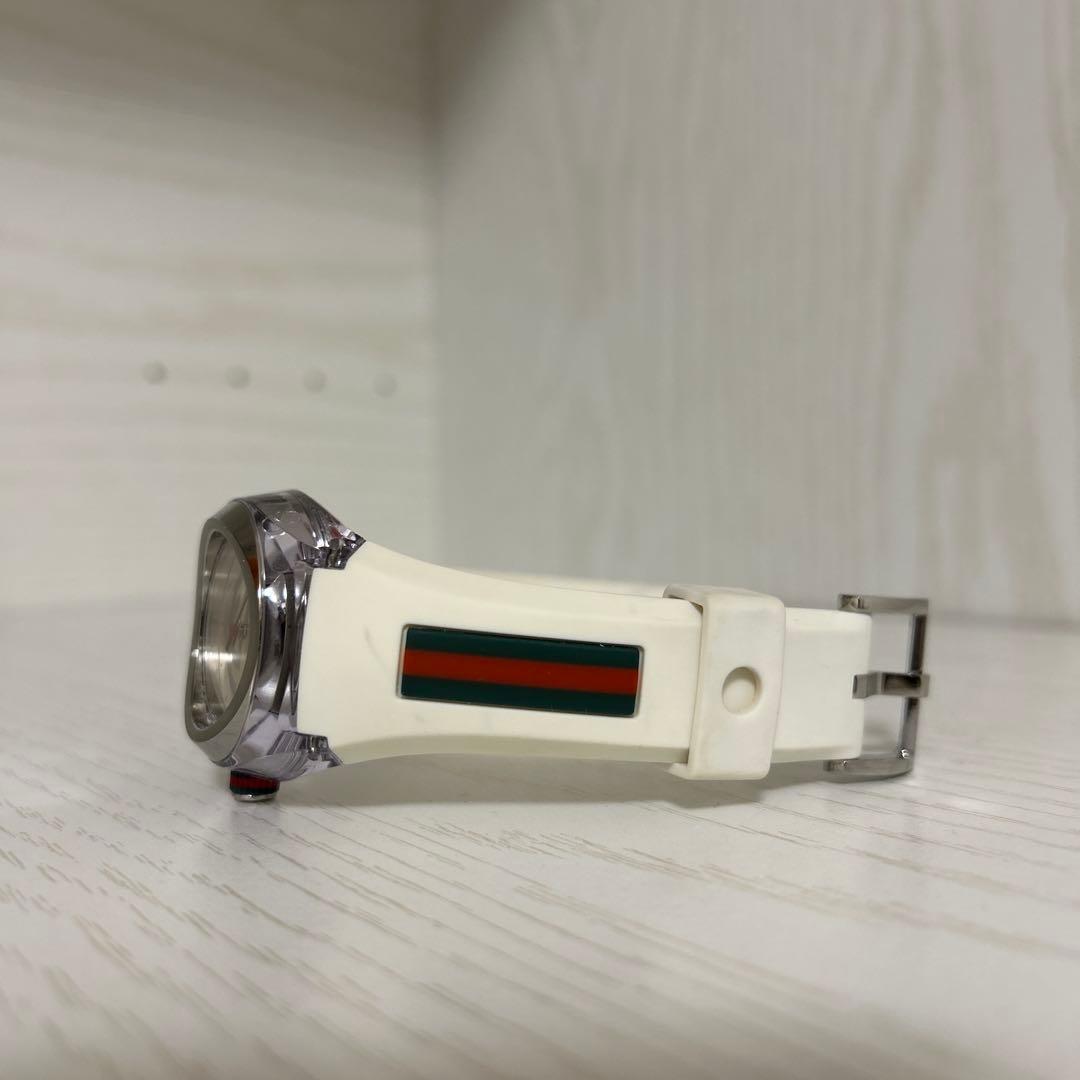 GUCCI 腕時計 クォーツ ホワイト