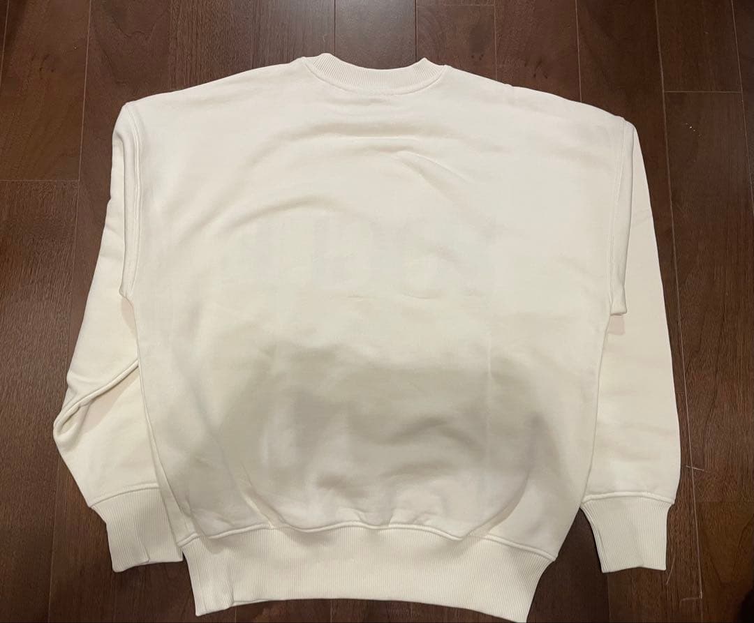 文太さま専用　新品　VOGUE ロゴ刺繍スウェット　クリーム　Sサイズ