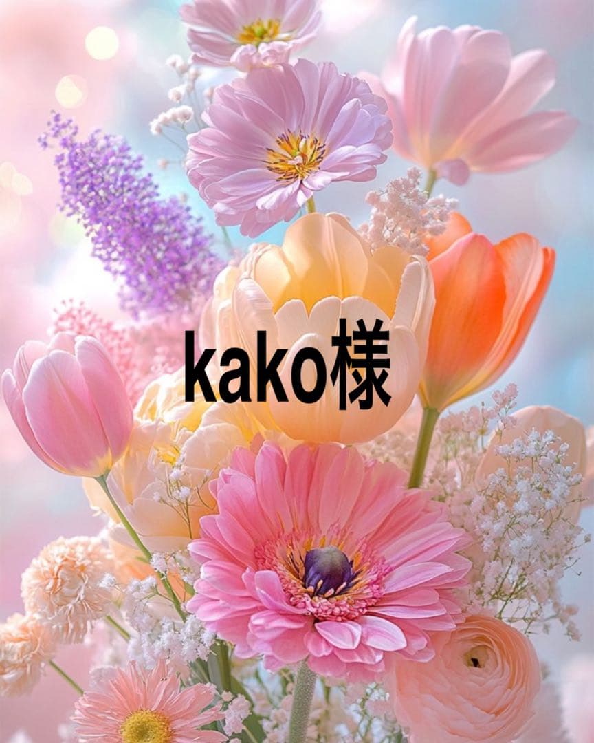 kako出品になります。