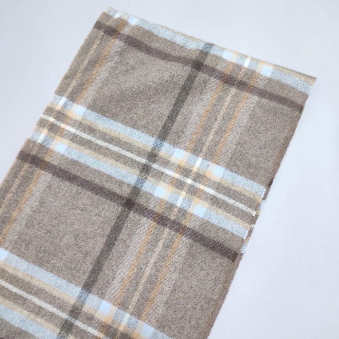 ジョンストンズ オブ エルガン 大判ストール カシミヤ100%