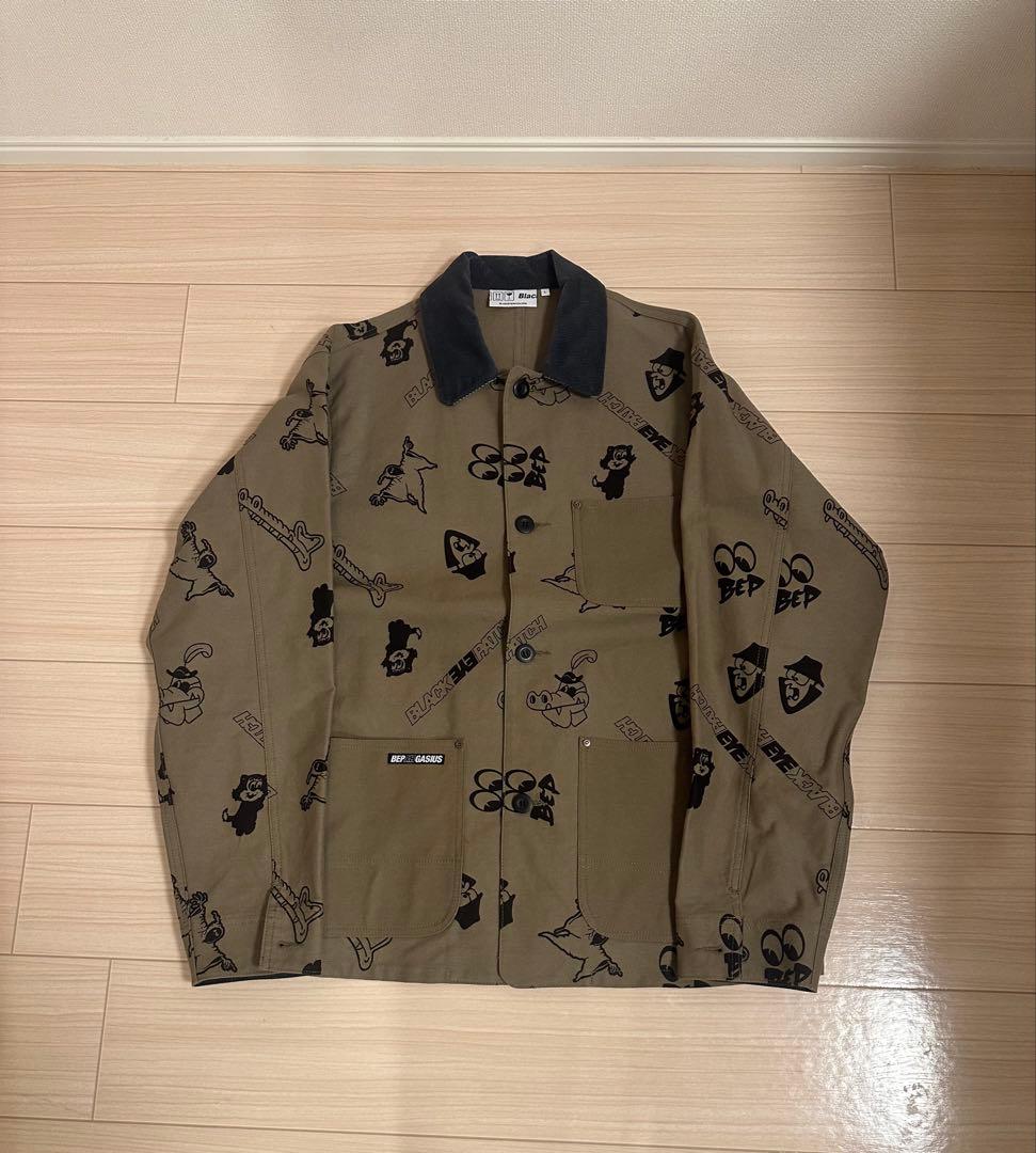 black eye patch gasius コラボ カバーオール