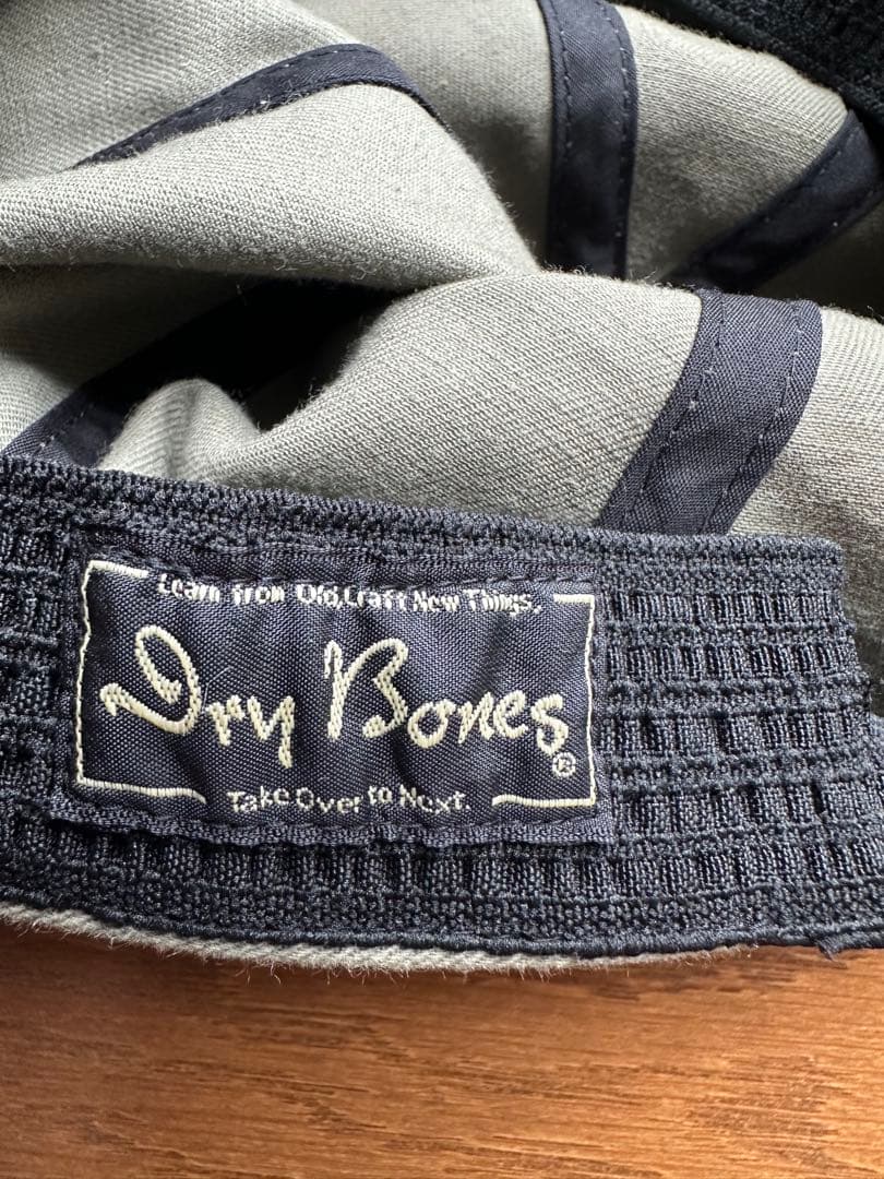 Dry Bones ジョニーキャップ キャスケット ドライボーンズ レザー切替