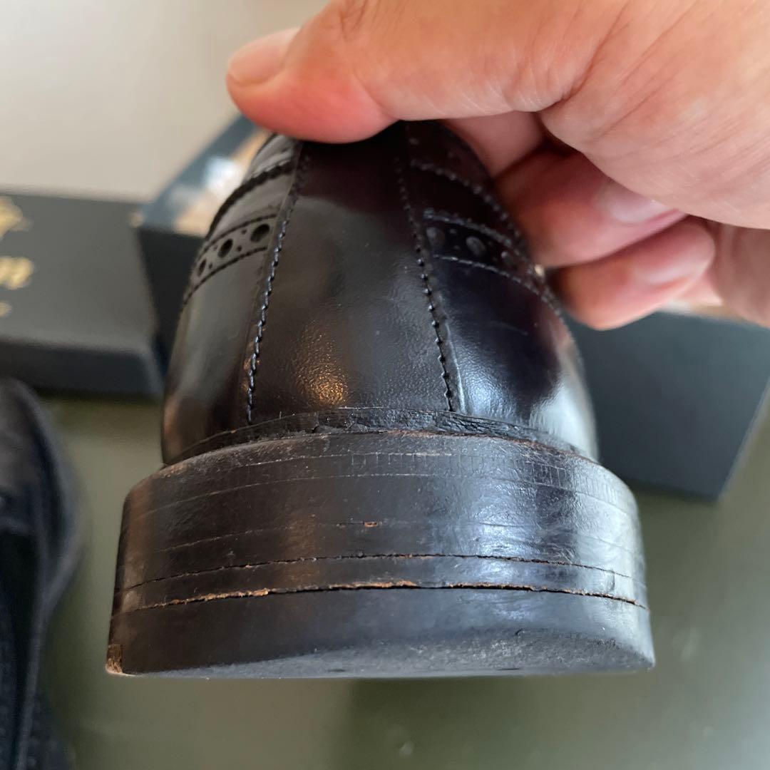 オールデン シューツリー付き BEAMSプラス別注 ウイングチップ