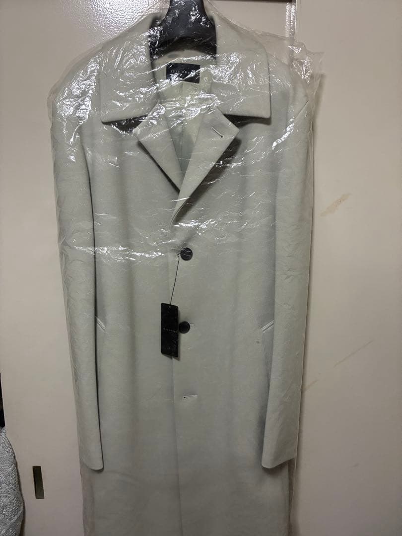 TETE HOMME ダウンファブリックコート／テットオム グレー　LL