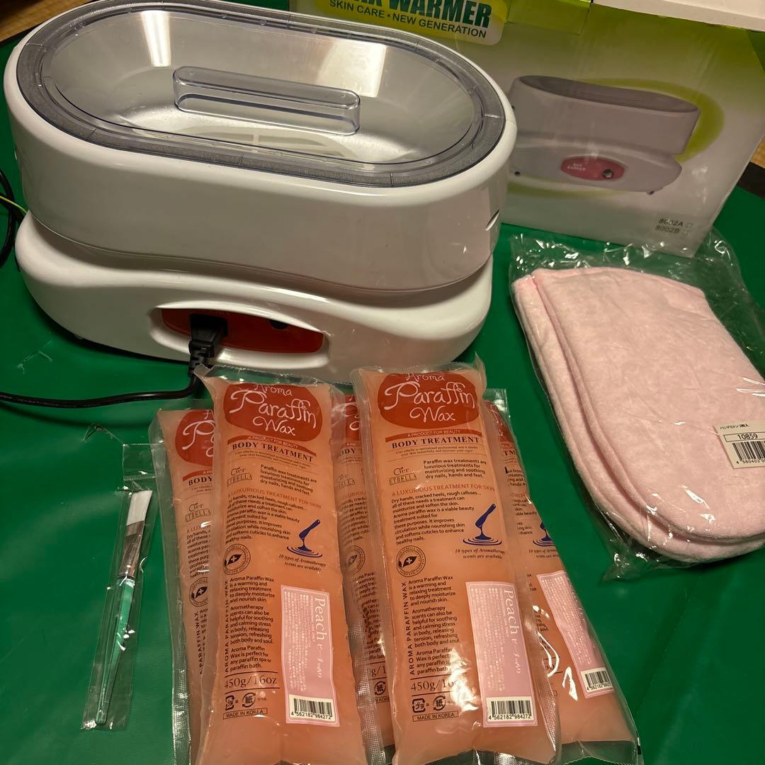 パラフィンパックウォーマー　ろう手袋5袋付き