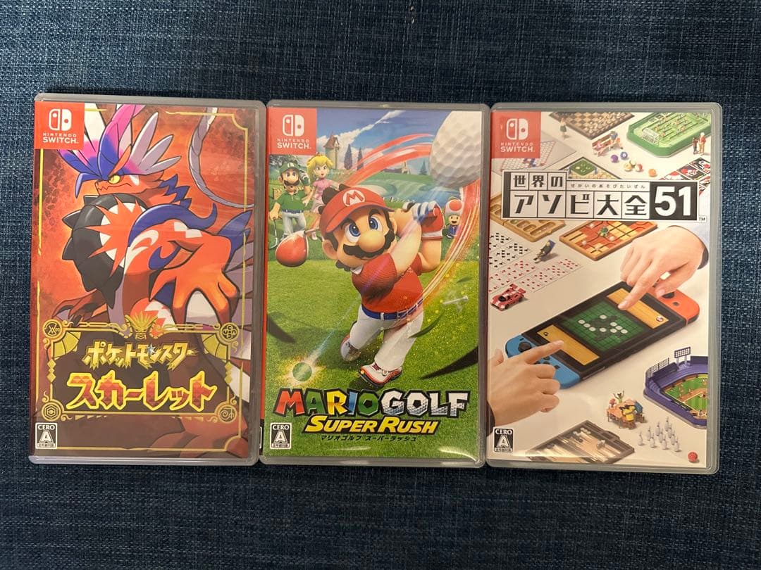 Nintendo Switch ゲームソフト3本セット