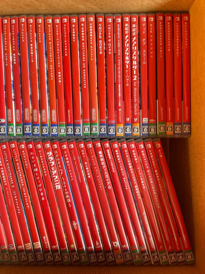 switch ソフト 約140本 ※起動確認済みだが、一応念のためジャンク