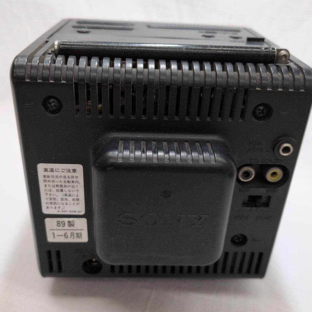 【ジャンク品】SONY INDEXTRON ポータブルテレビ 4型1989年製