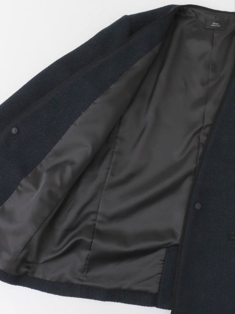 美品♡アーバンリサーチドアーズ　ツイードジャケット&ブラウス　2点セット