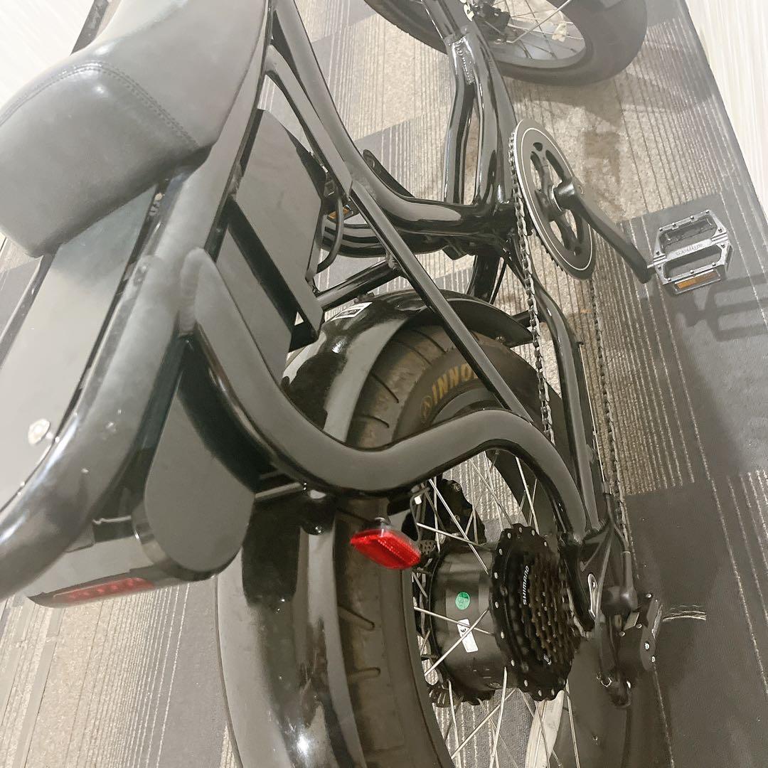 ロカフレーム　ROCKA FLAME 黒　ブラック　電動自転車　自転車　チャリ