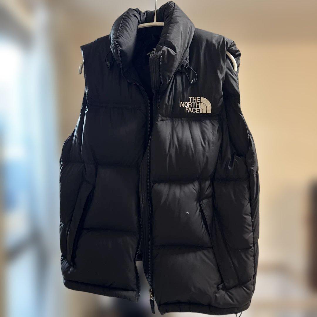 THE NORTH FACE ノースフェイス ブラック ダウンベスト　m