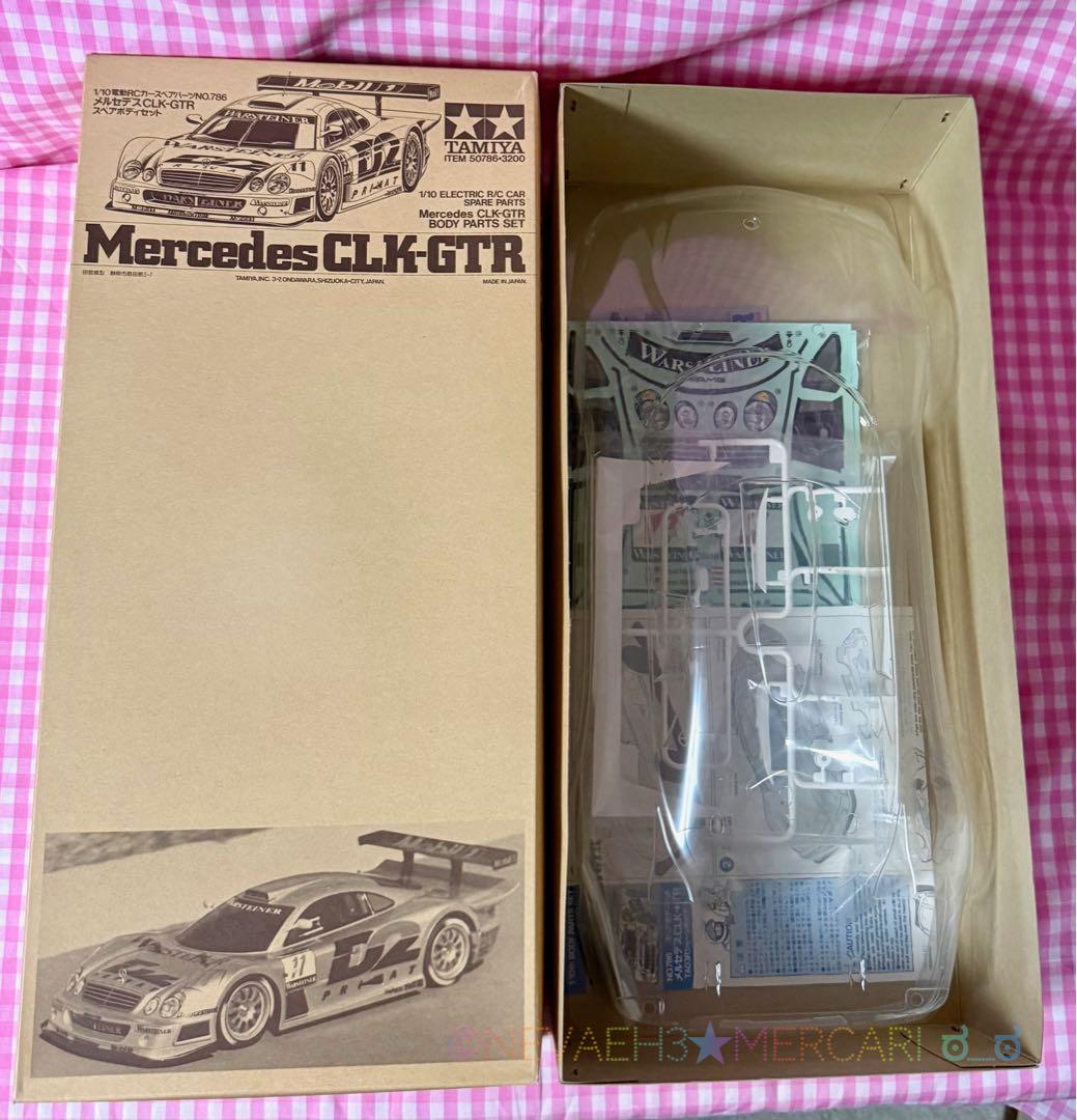 タミヤ★Mercedes／メルセデス CLK-GTR スペアボディセット1/10