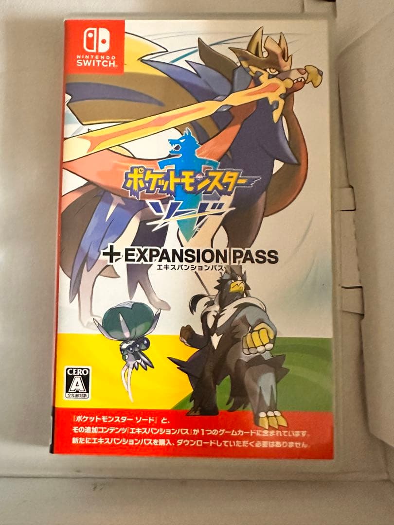 ポケットモンスター ソード+エキスパンションパス　スイッチ　switch