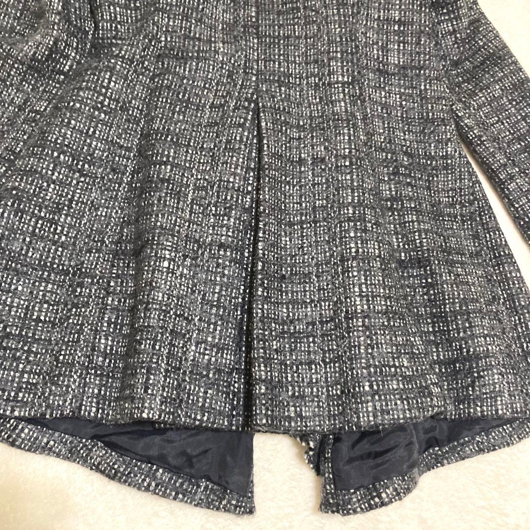 MARITHE FRANCOIS GIRBAUDフリル コート アルパカ モヘヤ