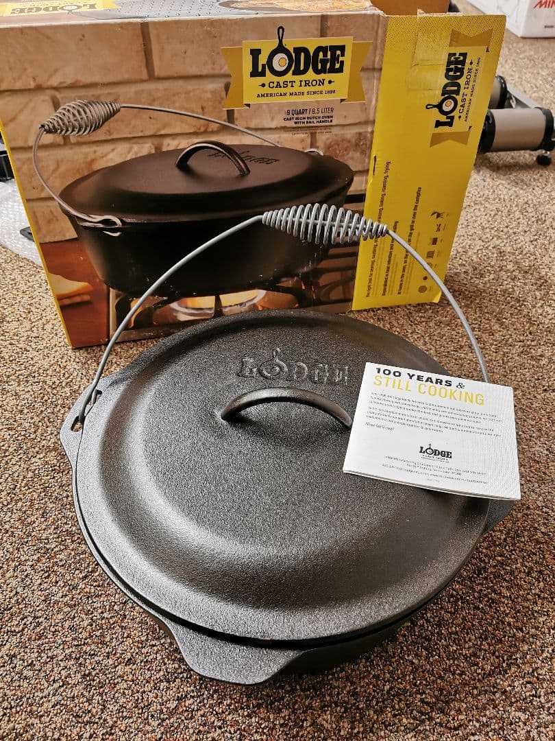 LODGE ロッジ ダッチオーブン　9qt 【未使用】