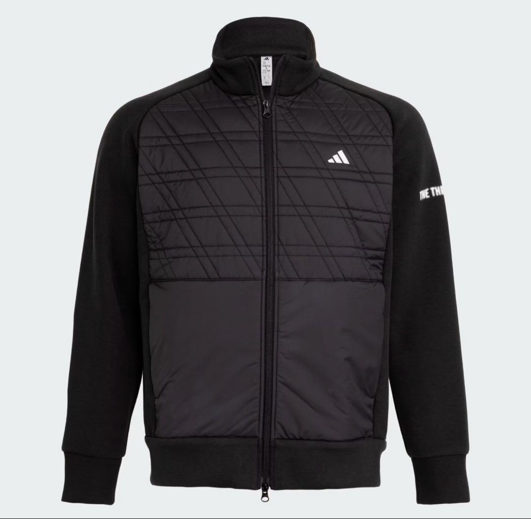 タイムセール！アディダス ゴルフ ファブリックミックス フルジップジャケット