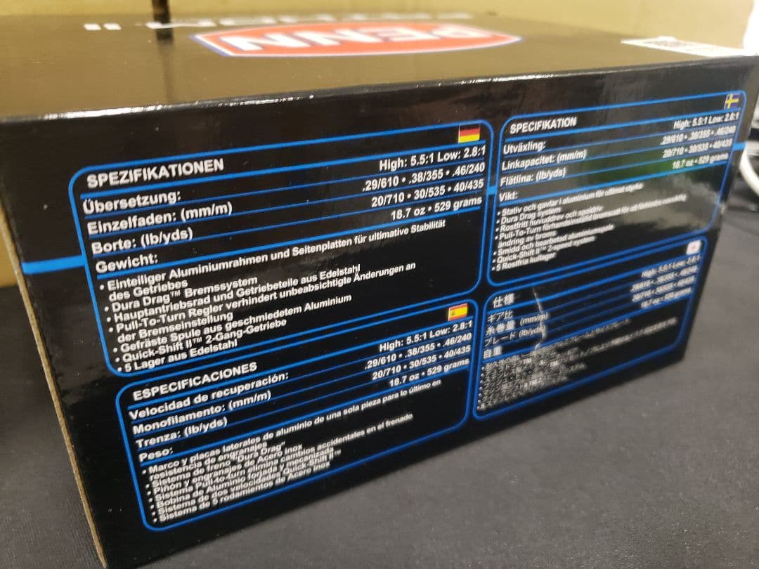 PENN (ペン) FATHOMII ファゾム2 ノーマルモデル / 2スピード