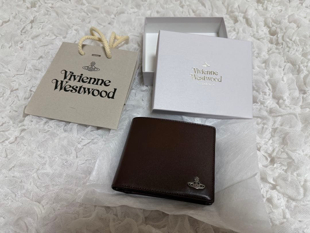 Vivienne Westwood 二つ折り財布 ブラウン