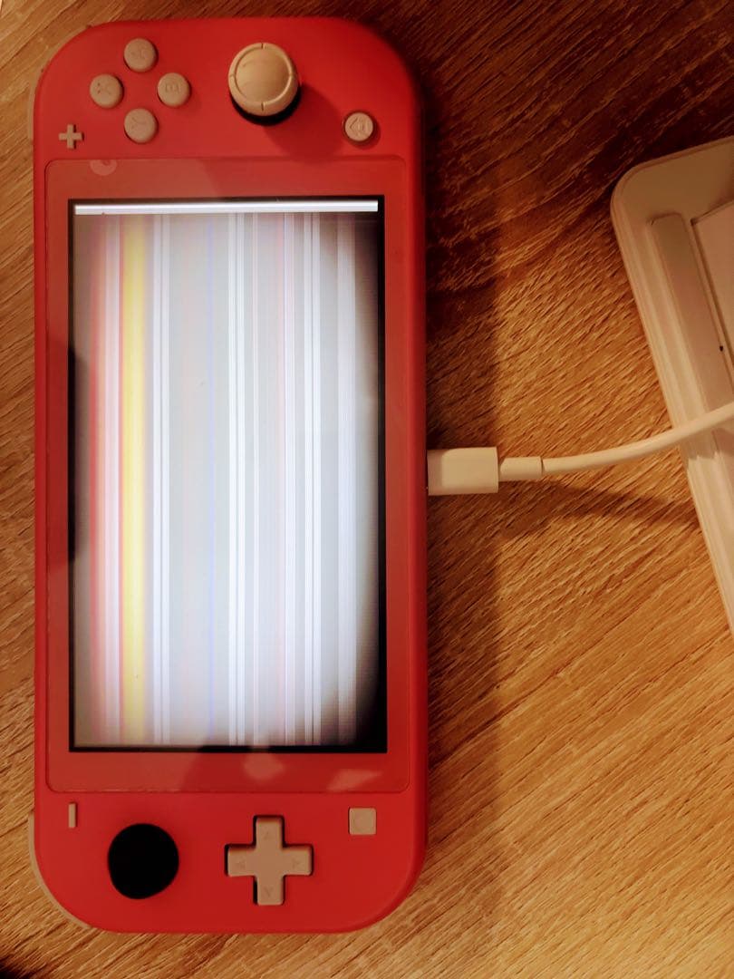 Nintendo Switch Lite 赤色 画面不具合