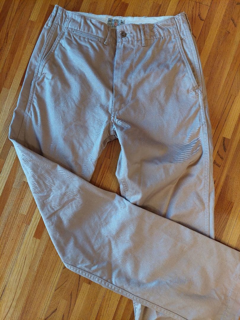 バズリクソンズ　オリジナルスペック　ミリタリーチノ