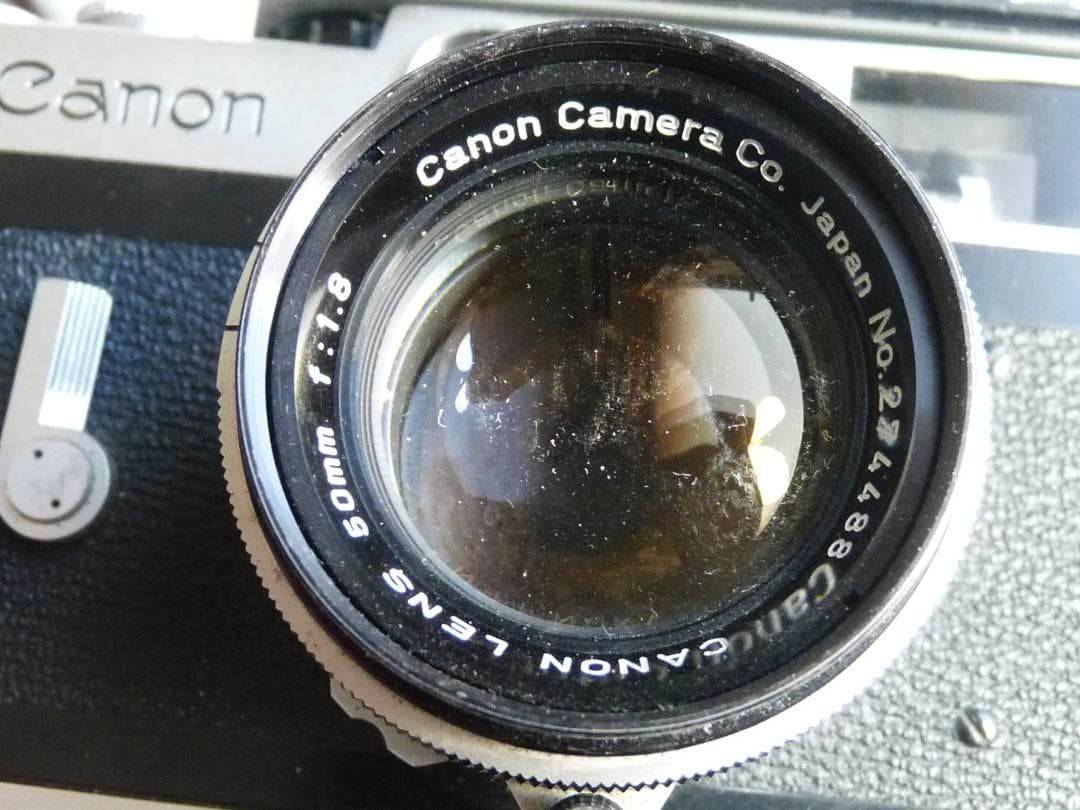 Canon P レンジファインダーカメラ 50mm f/1.8／露出計