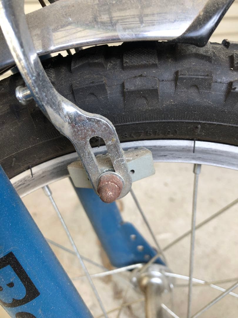 【三重県引き取りのみ】津市内は配達可能　青 16インチ 幼児用自転車