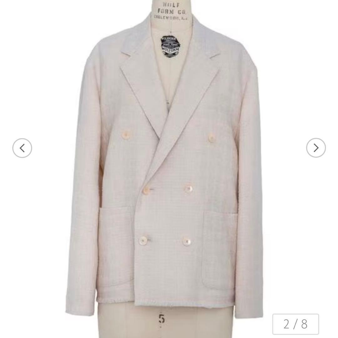 drawer spring ツイードフリンジ　テーラードジャケット　アウター