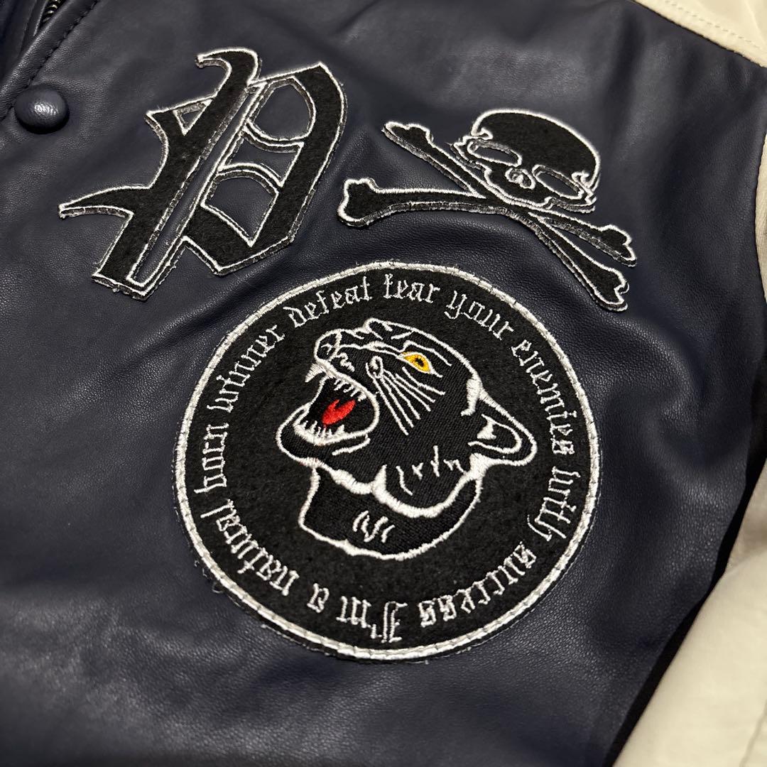 送料込み！PHILIPP PLEIN HOMME レザースタジャンサイズM