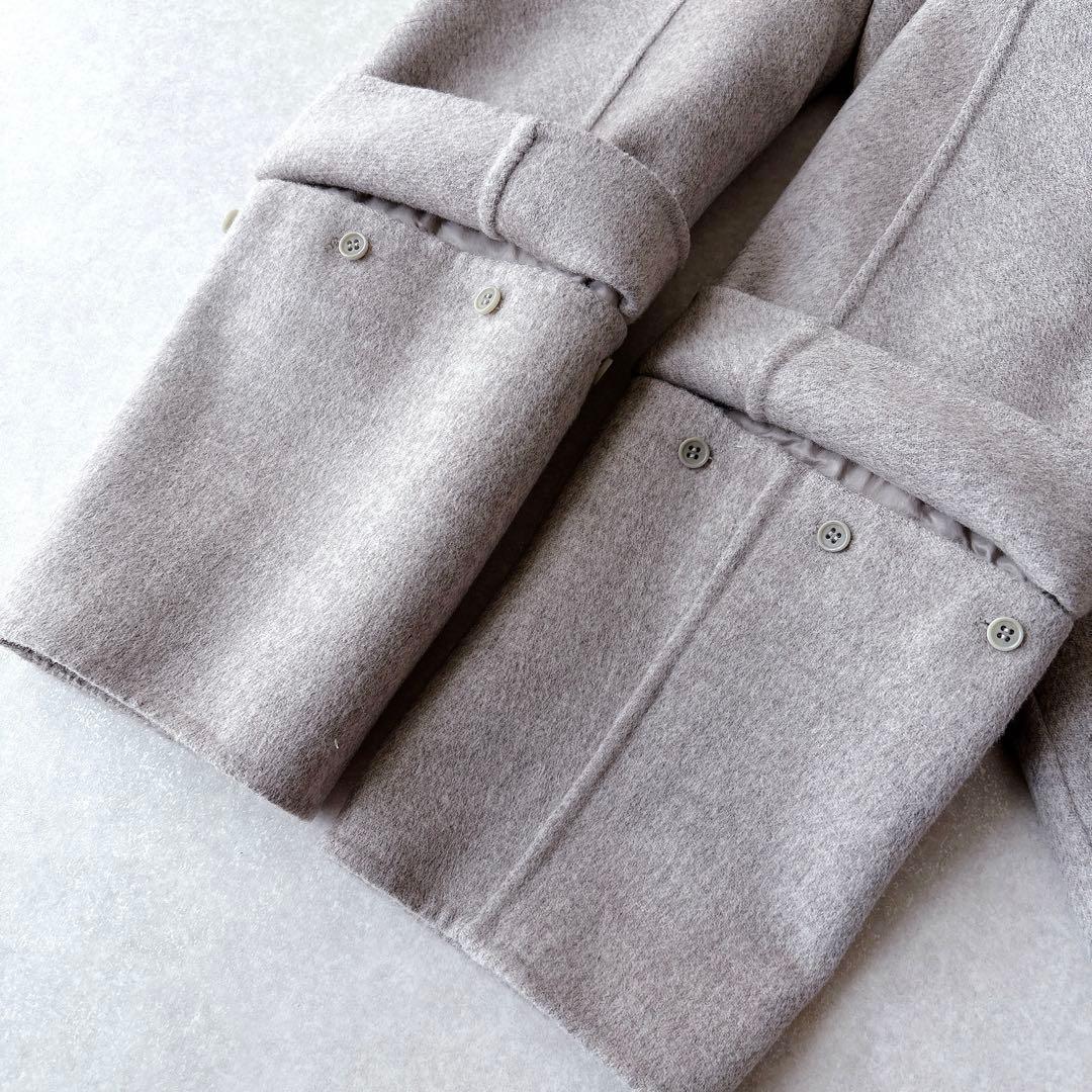 未使用★S MAX MARA｜クチートアマーノリバーコート グレージュ 44