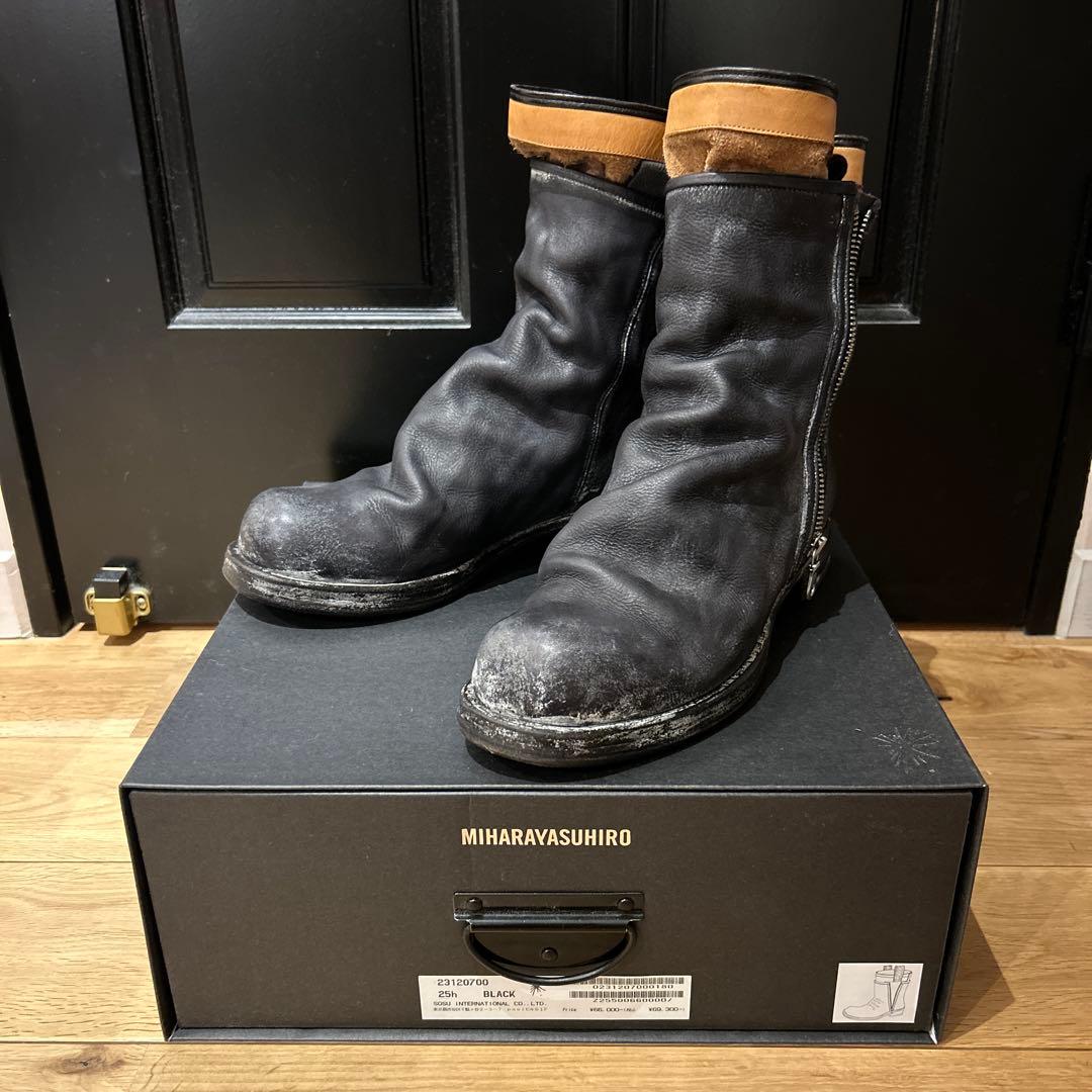 靴 AW09 MiharaYasuhiro Double Layered Boots