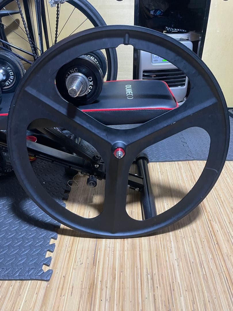 バトンホイール フロント ピスト 3スポーク 700c