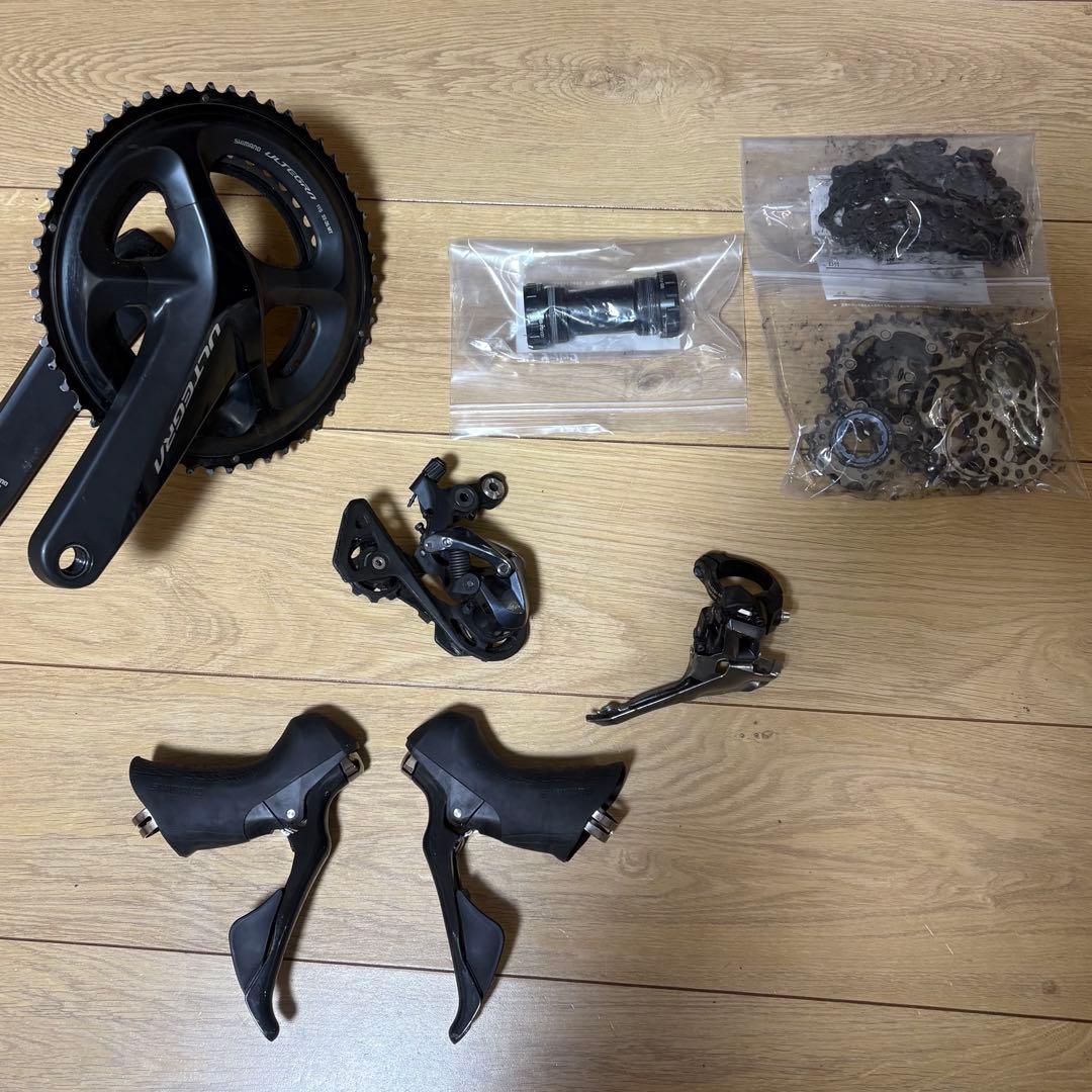 Shimano Ultegra R8000 コンポーネントセット