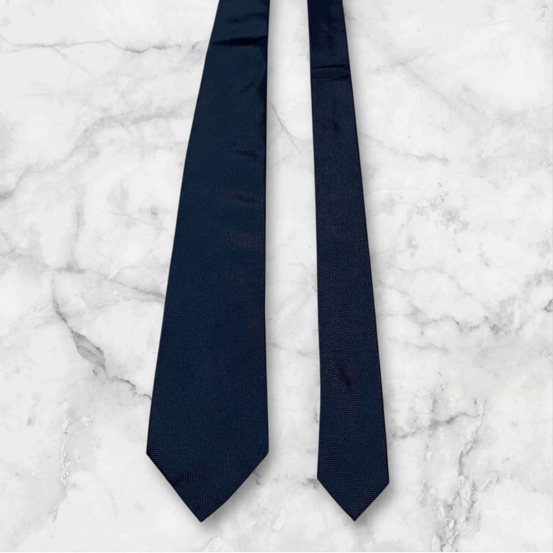 【美品】UNITED ARROWS ユナイテッドアローズ　ネクタイ　ソリッド　青