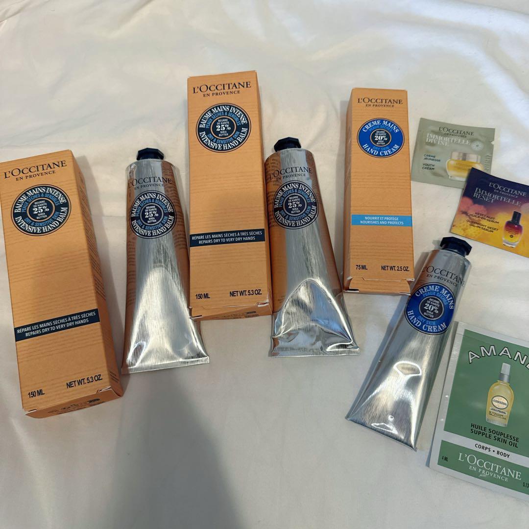 L'Occitane ハンドクリームセット 150ml ×2 75ml×1set