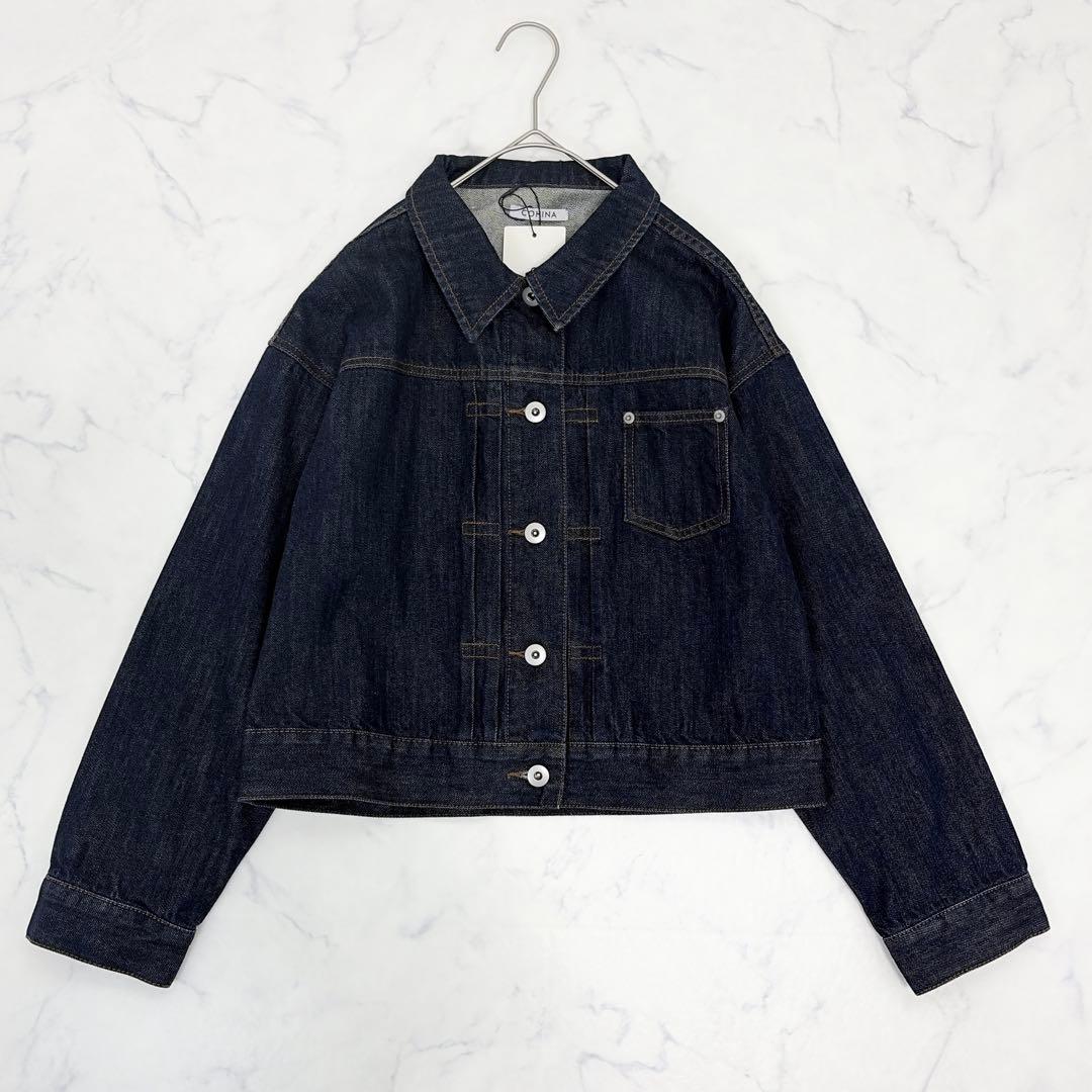 新品 COHINA ルーズデニムジャケット XS
