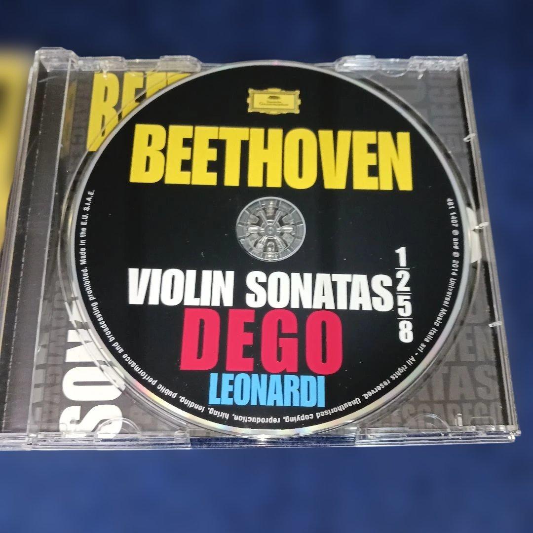 ベートーヴェン バイオリンソナタ CDセット　DEGO・LEONARDI