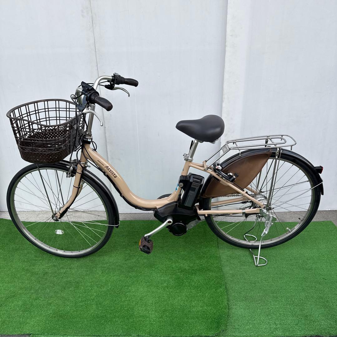 ブリヂストン電動アシスト自転車26インチ 12.3Ah イエロー