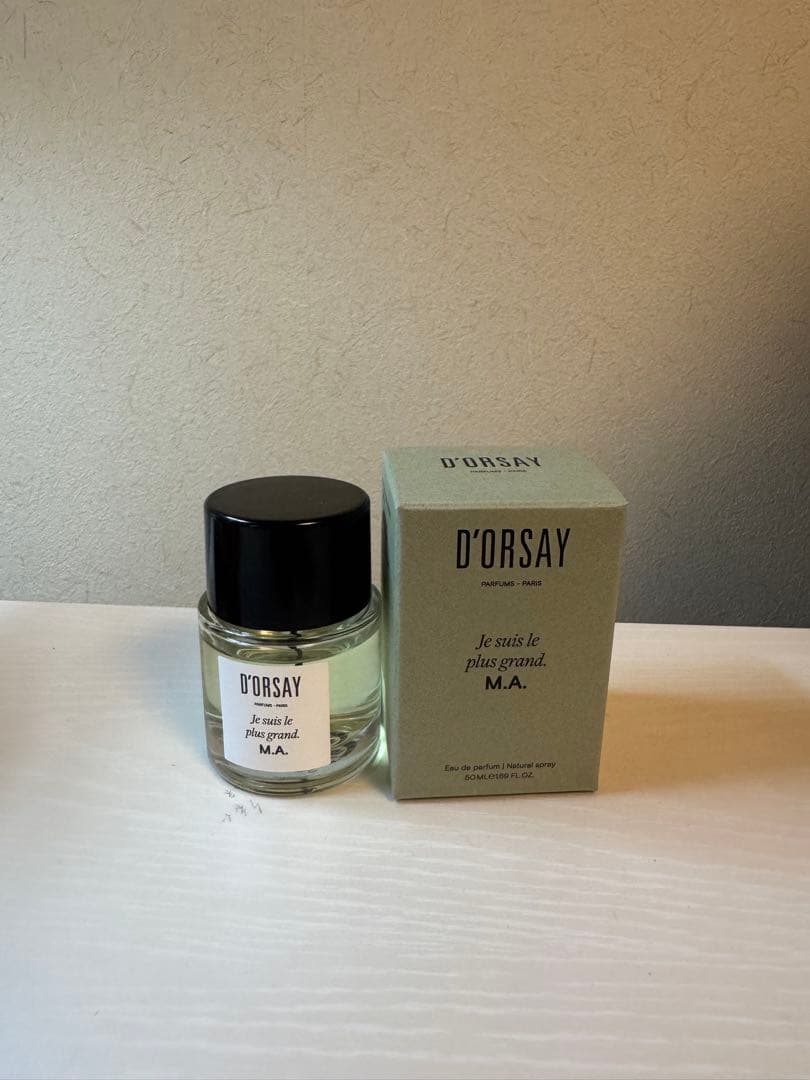 a*e様 D'ORSAY Je suis le plus grand M.A.