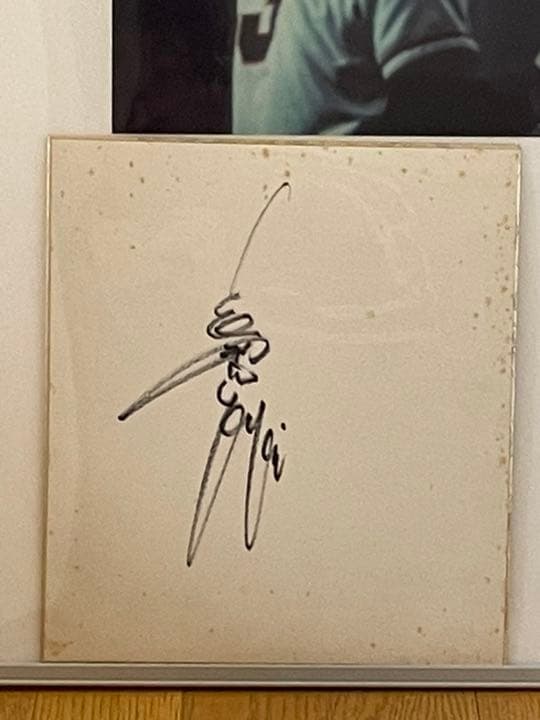 m*o様 ⭐️読売巨人、長嶋茂雄、特大生写真パネル&直筆サイン&写真