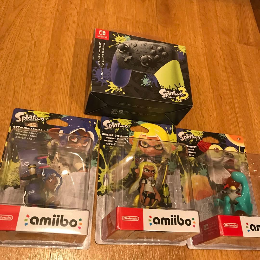 スプラトゥーン3amiibo プロコントローラーセット