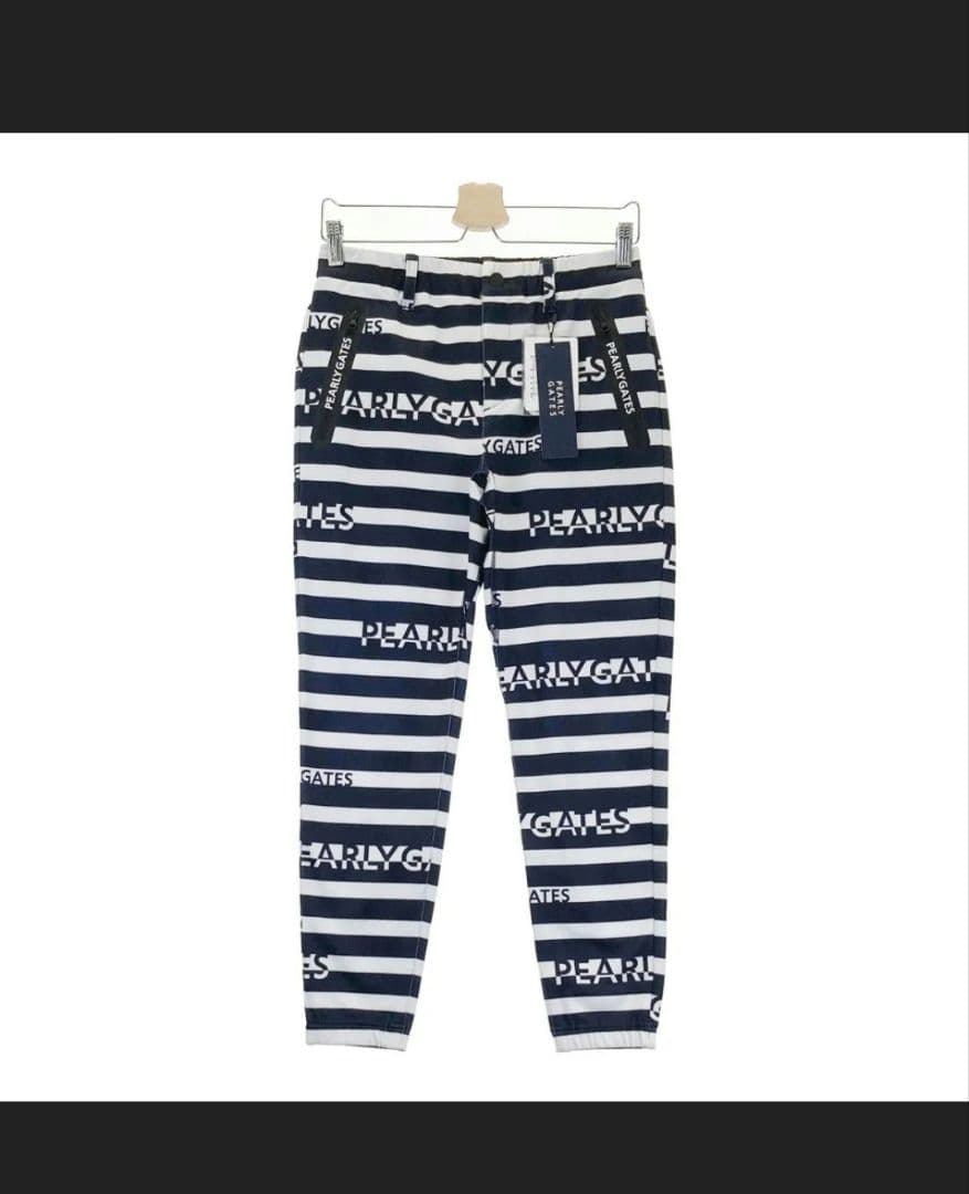 ❣️新品❣️PEARLY GATES トリコット裏起毛 ストレッチ パンツ