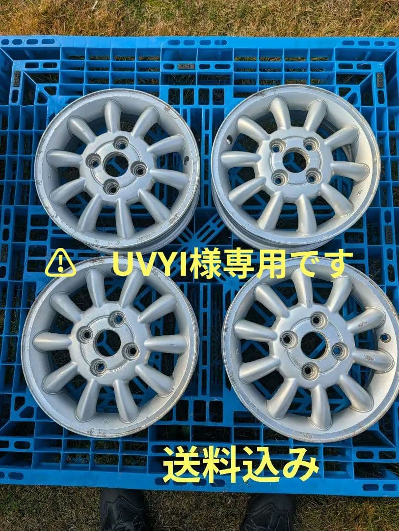 【送料込み】Suzuki スズキラパン純正ホイール　13インチ　4本セット