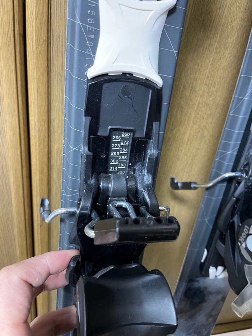 よ*ー様 ZUMA MONO ADVANCE 158cm スキー ビンディング付