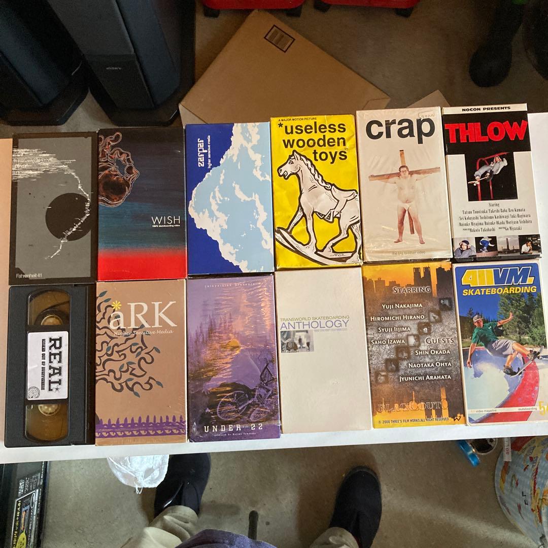 値下げ　スケボーやエクストリームバイクなどのビデオテープ