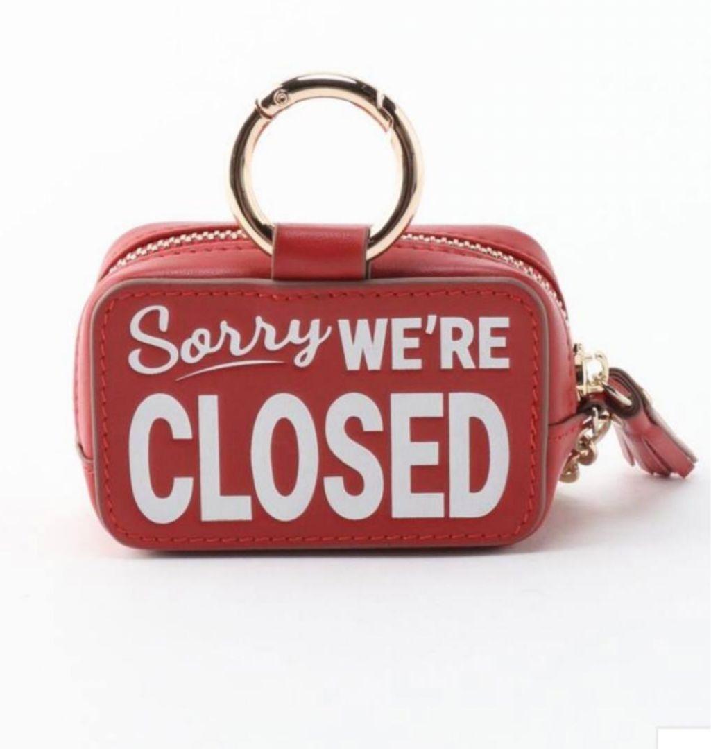 新品 グッドグリーフ OPEN / CLOSED ミニ ポーチ ケース チャーム