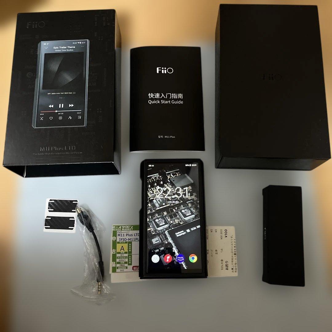 【値下げ】FiiO M11 Plus LTD デジタルオーディオプレーヤーおまけ